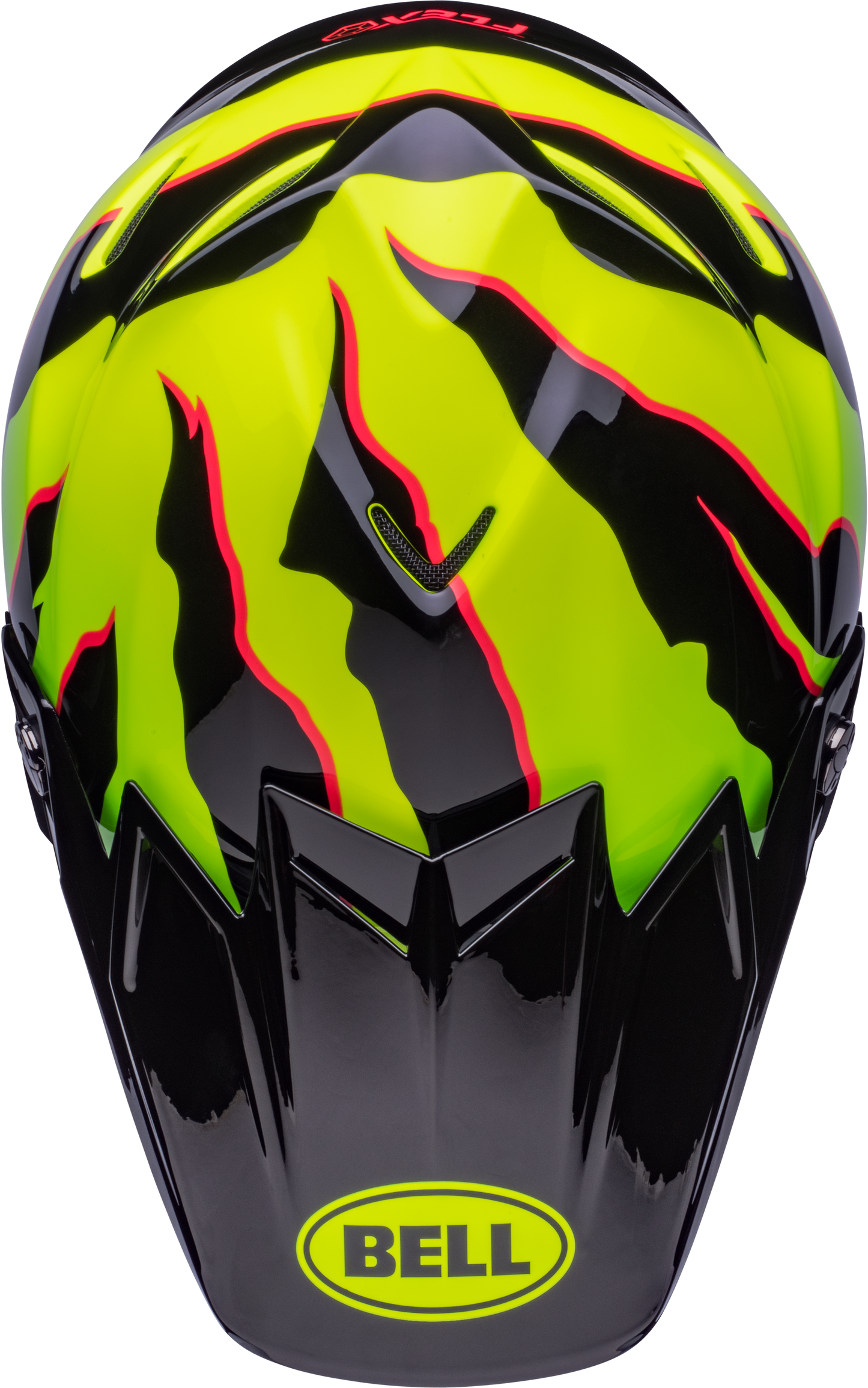 BELL MOTO-9S FLEX CLAW BLACK/GREEN HELMET