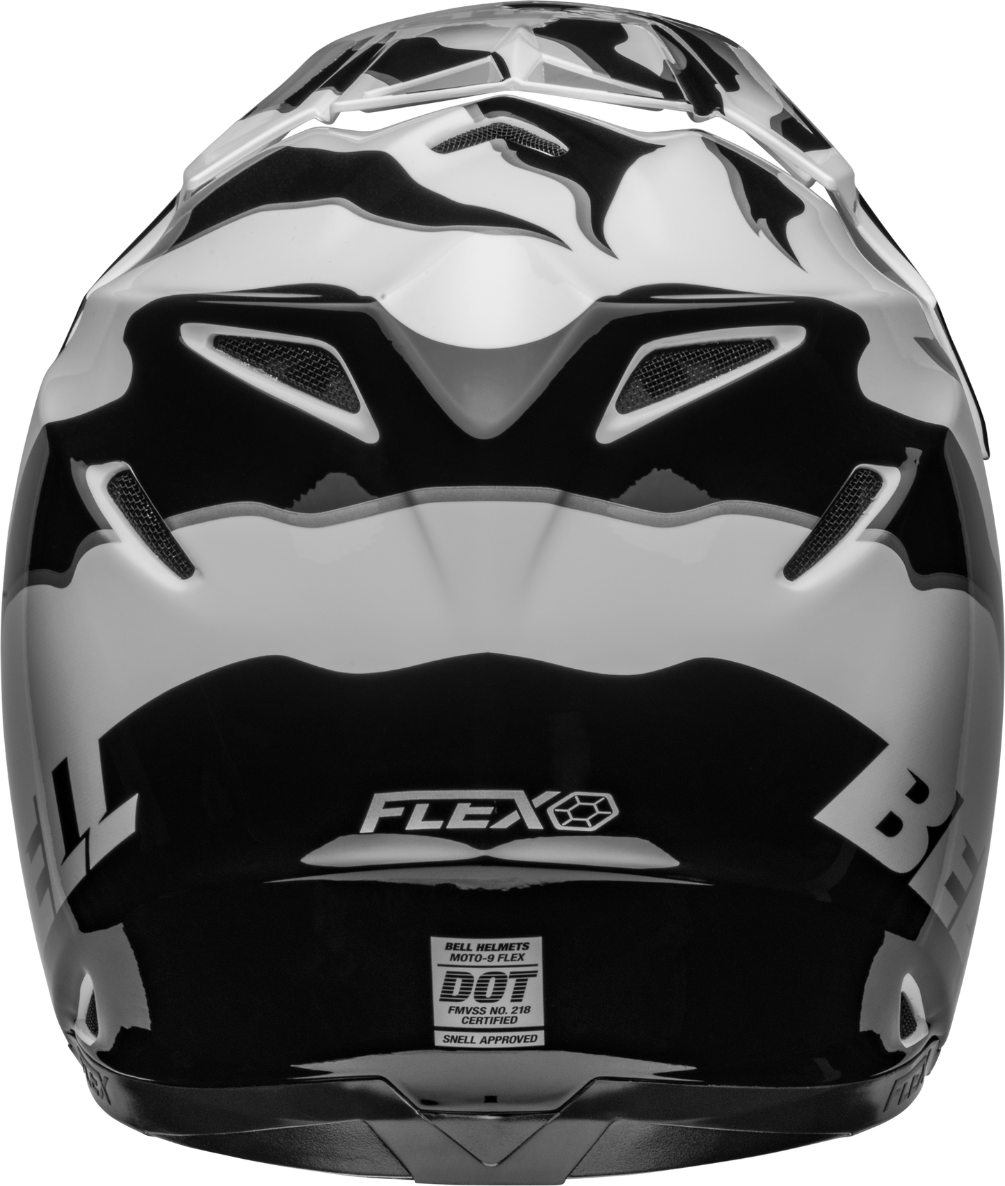 BELL 2024 MOTO-9S FLEX CLAW BLACK/WHITE HELMET