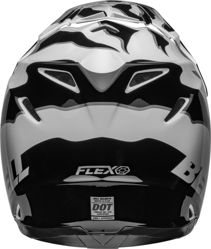 BELL 2024 MOTO-9S FLEX CLAW BLACK/WHITE HELMET