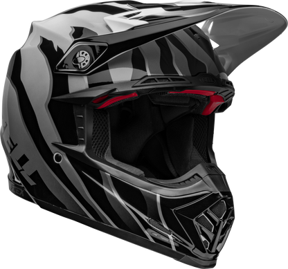 BELL 2024 MOTO-9S FLEX CLAW BLACK/WHITE HELMET