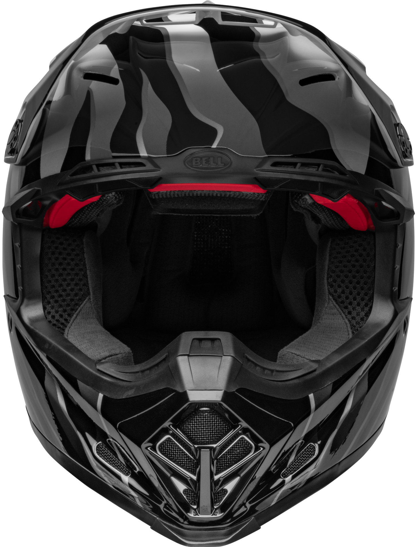 BELL 2024 MOTO-9S FLEX CLAW BLACK/WHITE HELMET