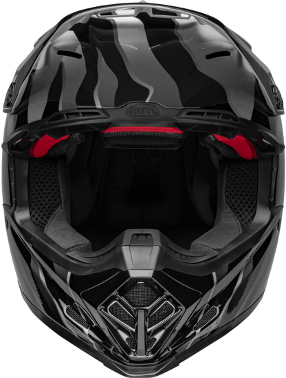 BELL 2024 MOTO-9S FLEX CLAW BLACK/WHITE HELMET