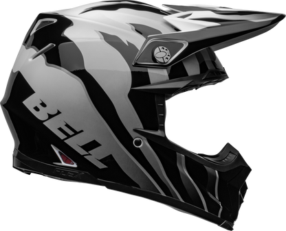 BELL 2024 MOTO-9S FLEX CLAW BLACK/WHITE HELMET