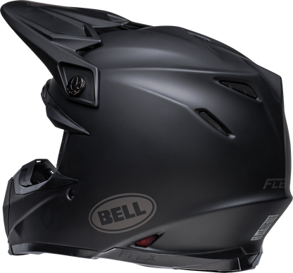 BELL 2024 MOTO-9S FLEX SOLID MATTE BLACK HELMET