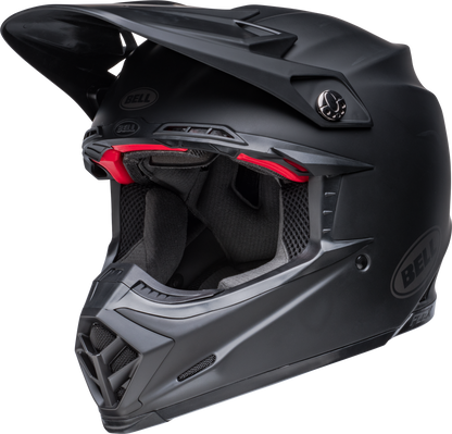 BELL 2024 MOTO-9S FLEX SOLID MATTE BLACK HELMET