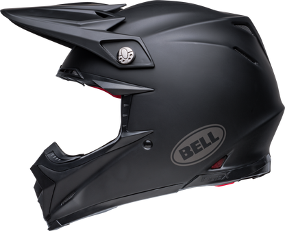 BELL 2024 MOTO-9S FLEX SOLID MATTE BLACK HELMET