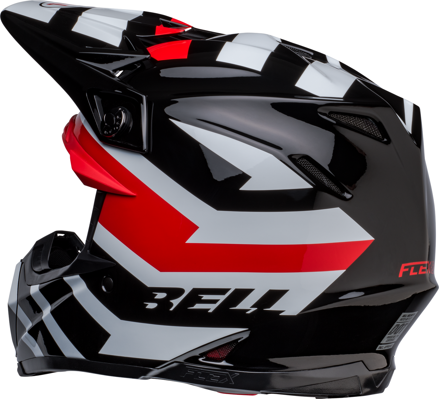 BELL 2024 MOTO-9S FLEX BANSHEE BLACK/RED HELMET