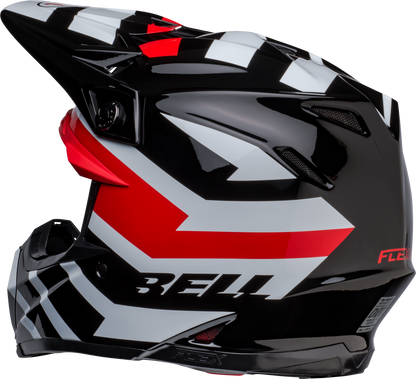 BELL 2024 MOTO-9S FLEX BANSHEE BLACK/RED HELMET