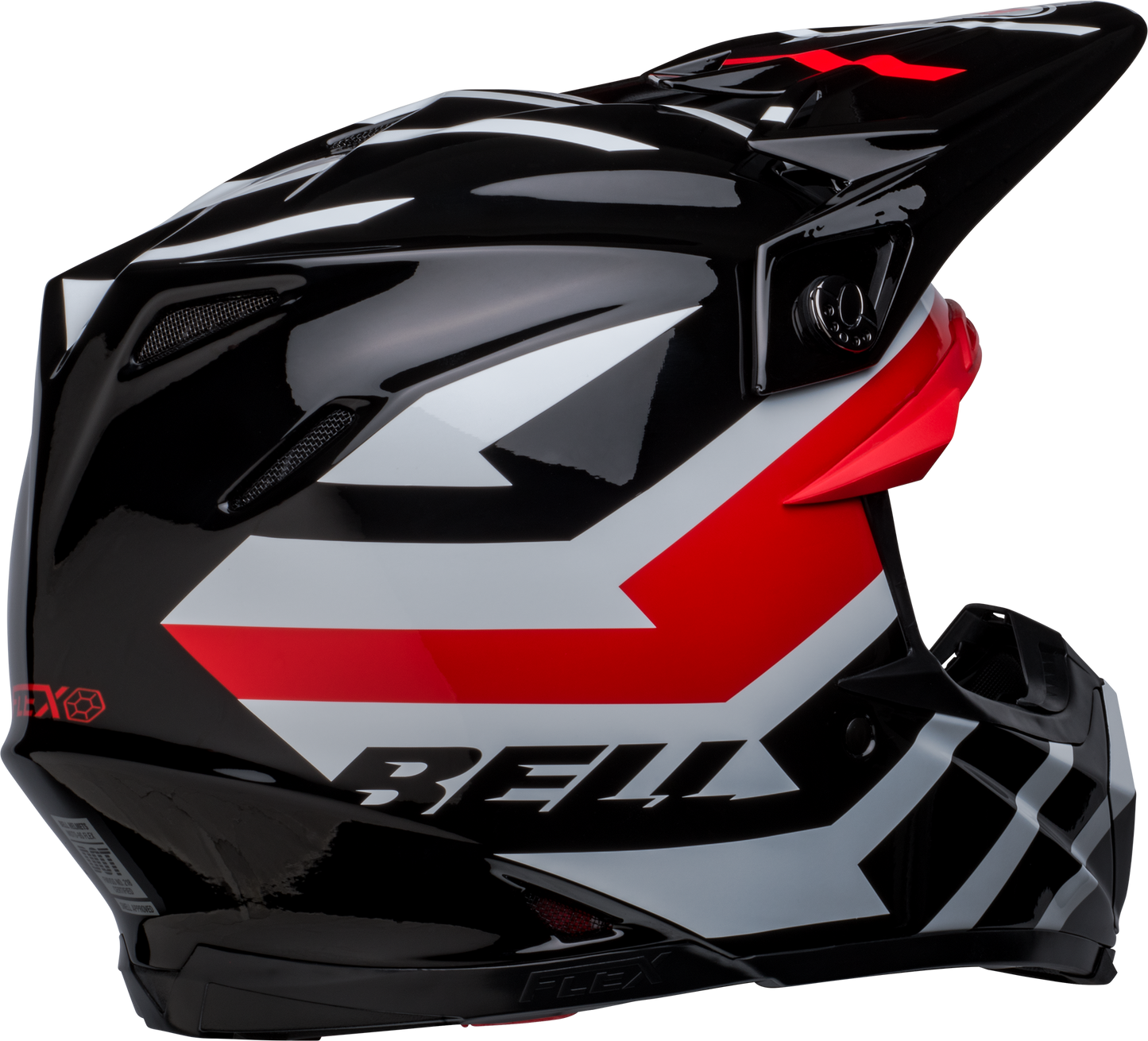 BELL 2024 MOTO-9S FLEX BANSHEE BLACK/RED HELMET