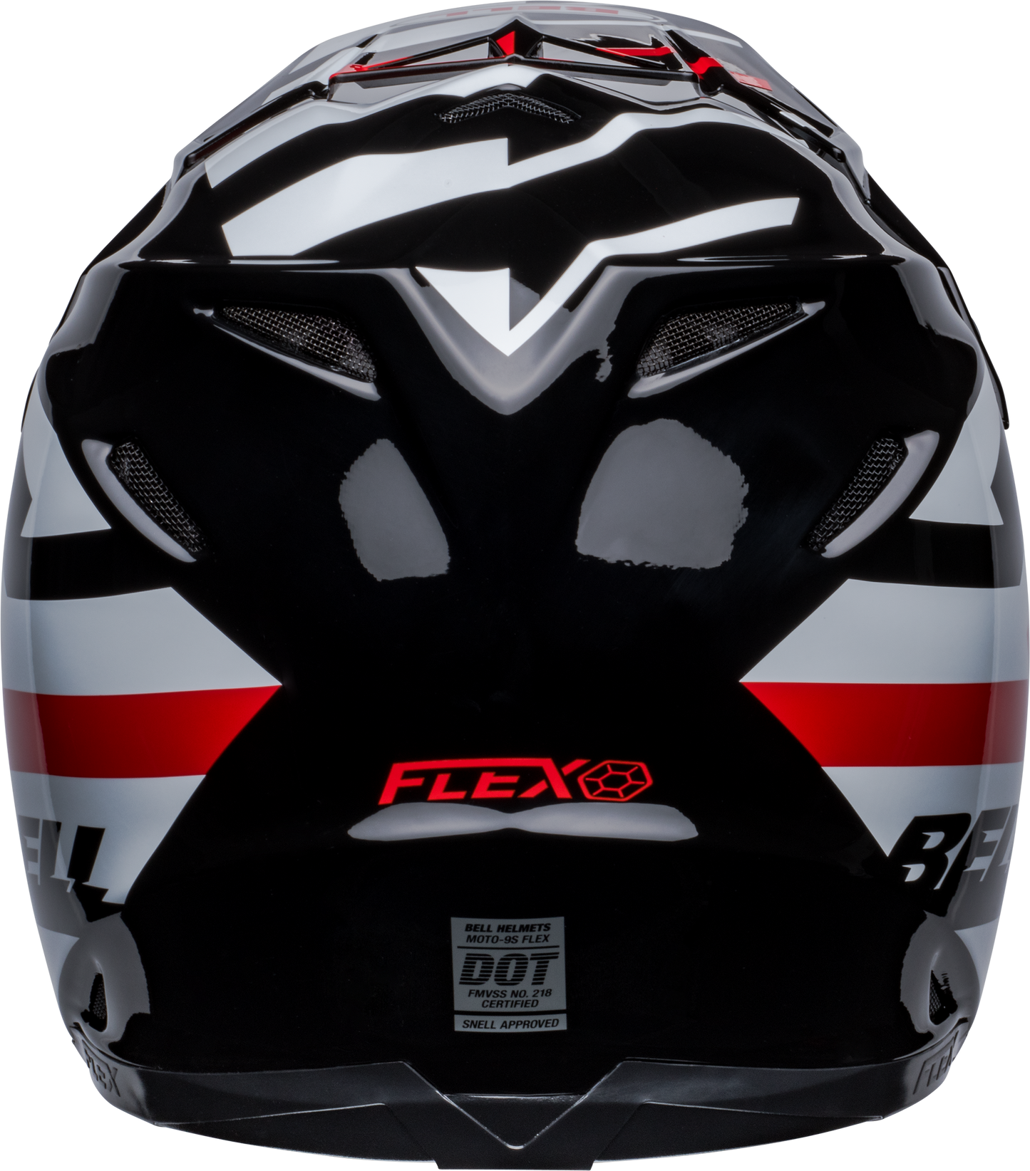 BELL 2024 MOTO-9S FLEX BANSHEE BLACK/RED HELMET