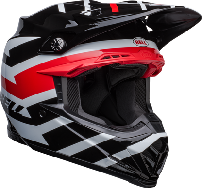 BELL 2024 MOTO-9S FLEX BANSHEE BLACK/RED HELMET