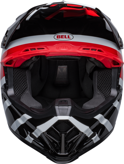 BELL 2024 MOTO-9S FLEX BANSHEE BLACK/RED HELMET