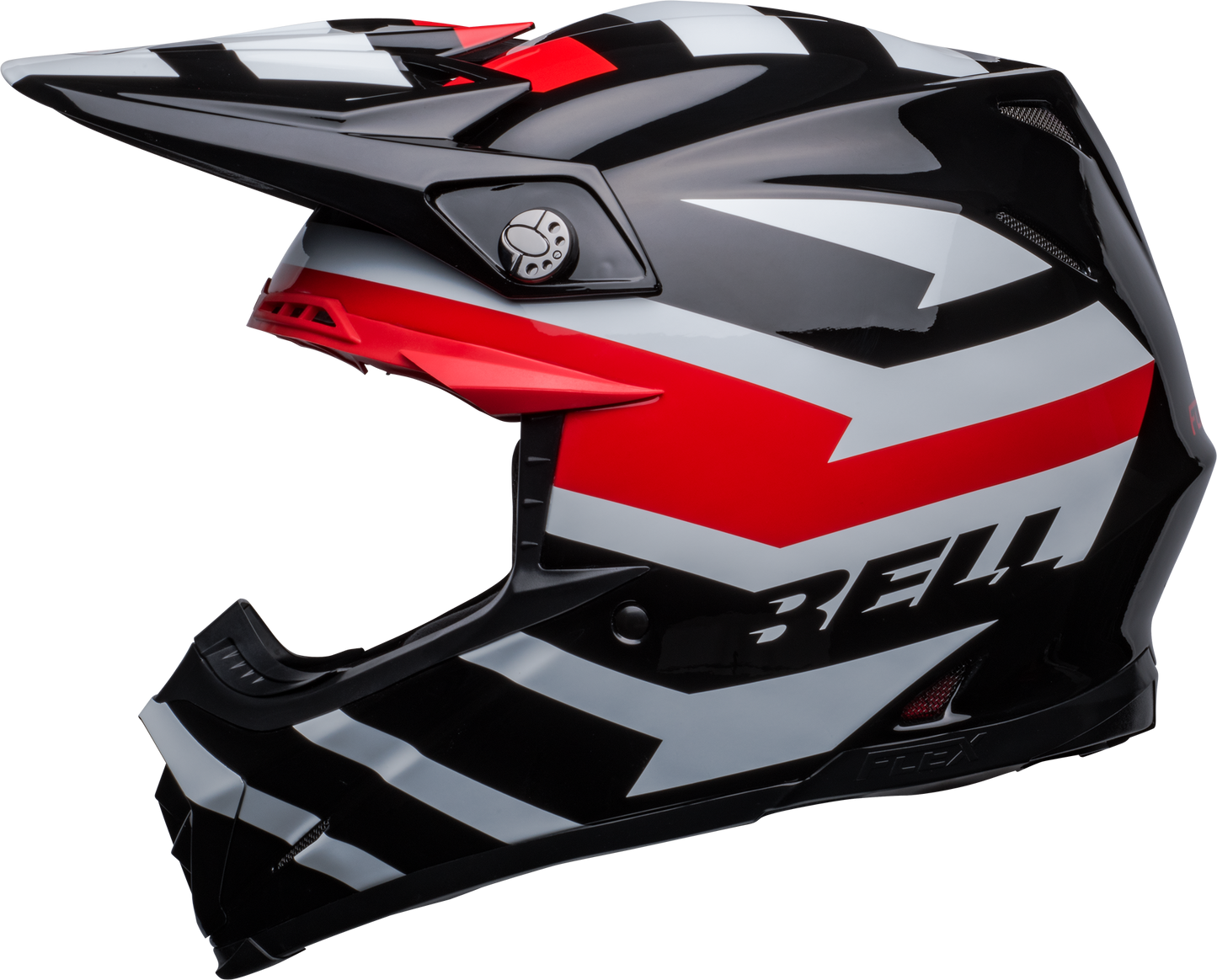 BELL 2024 MOTO-9S FLEX BANSHEE BLACK/RED HELMET