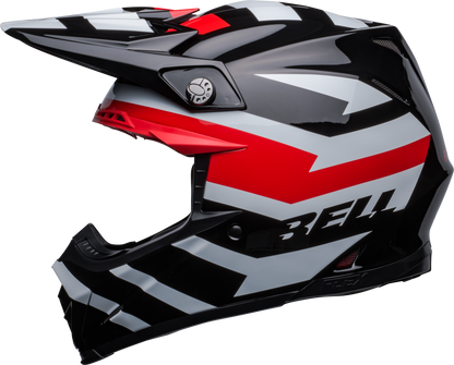 BELL 2024 MOTO-9S FLEX BANSHEE BLACK/RED HELMET