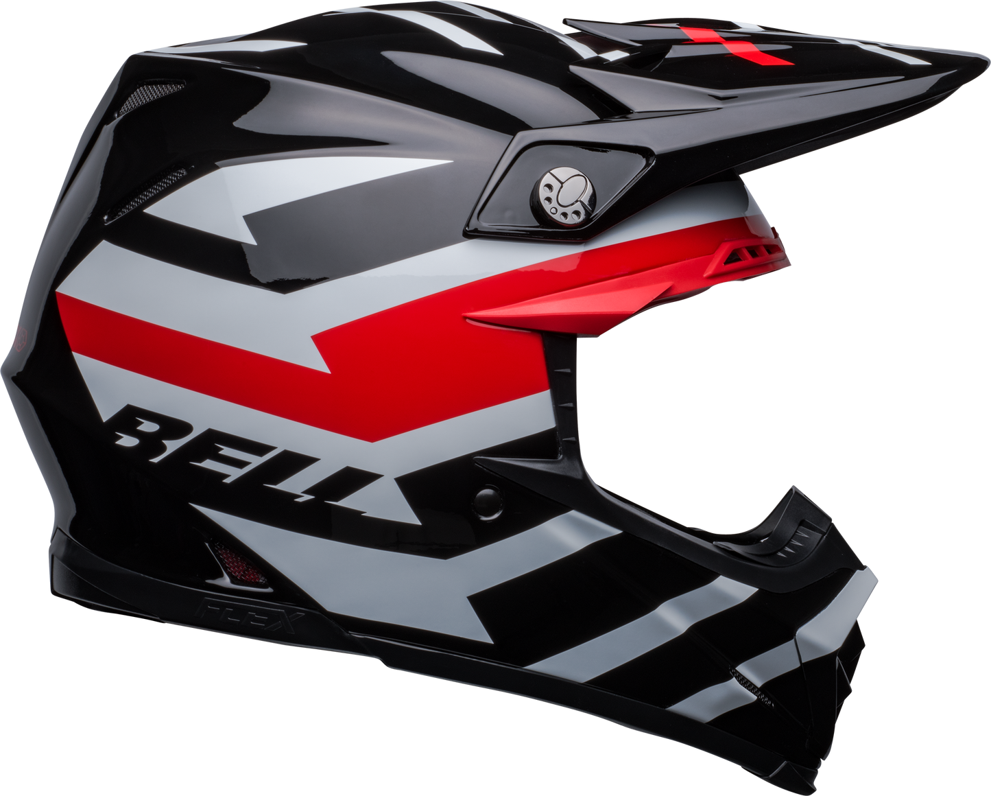 BELL 2024 MOTO-9S FLEX BANSHEE BLACK/RED HELMET