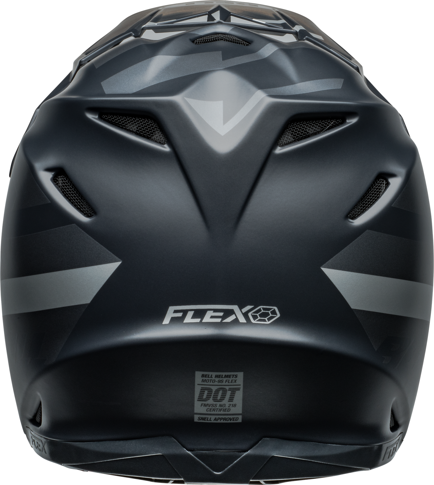 BELL 2024 MOTO-9S FLEX BANSHEE SATIN BLACK/SILVER HELMET