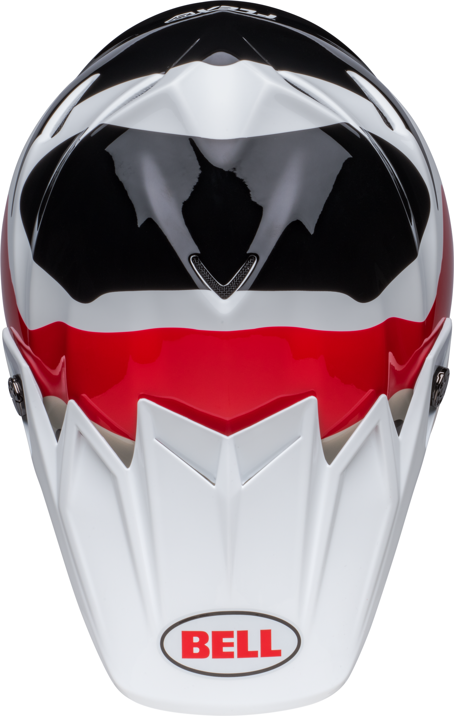 BELL 2024 MOTO-9S FLEX HELLO COUSTEAU REEF MATTE/GLOSS WHITE/RED HELMET