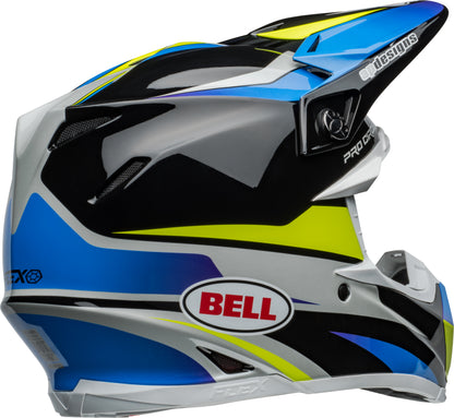 BELL 2024 MOTO-9S FLEX PRO CIRCUIT BLACK/BLUE HELMET