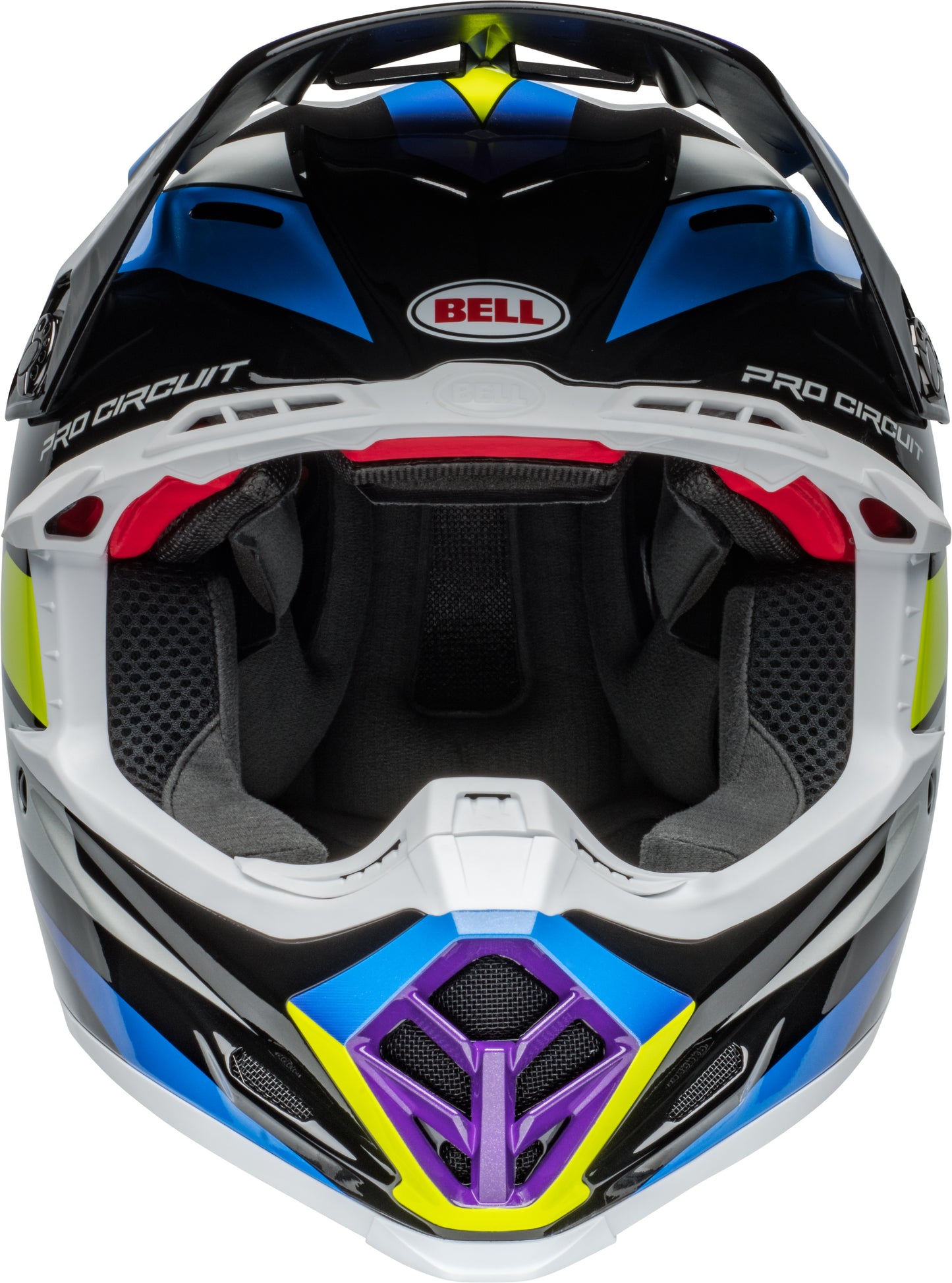 BELL 2024 MOTO-9S FLEX PRO CIRCUIT BLACK/BLUE HELMET