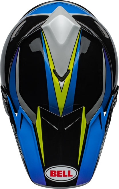 BELL 2024 MOTO-9S FLEX PRO CIRCUIT BLACK/BLUE HELMET