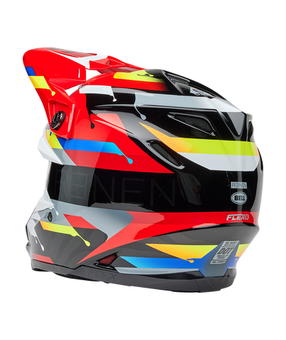 BELL 2025 MOTO-9S FLEX RENEN NOVA BLACK/RED HELMET