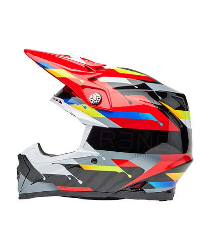 BELL 2025 MOTO-9S FLEX RENEN NOVA BLACK/RED HELMET