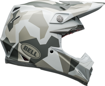 BELL 2024 MOTO-9S FLEX ROVER CAMO WHITE HELMET