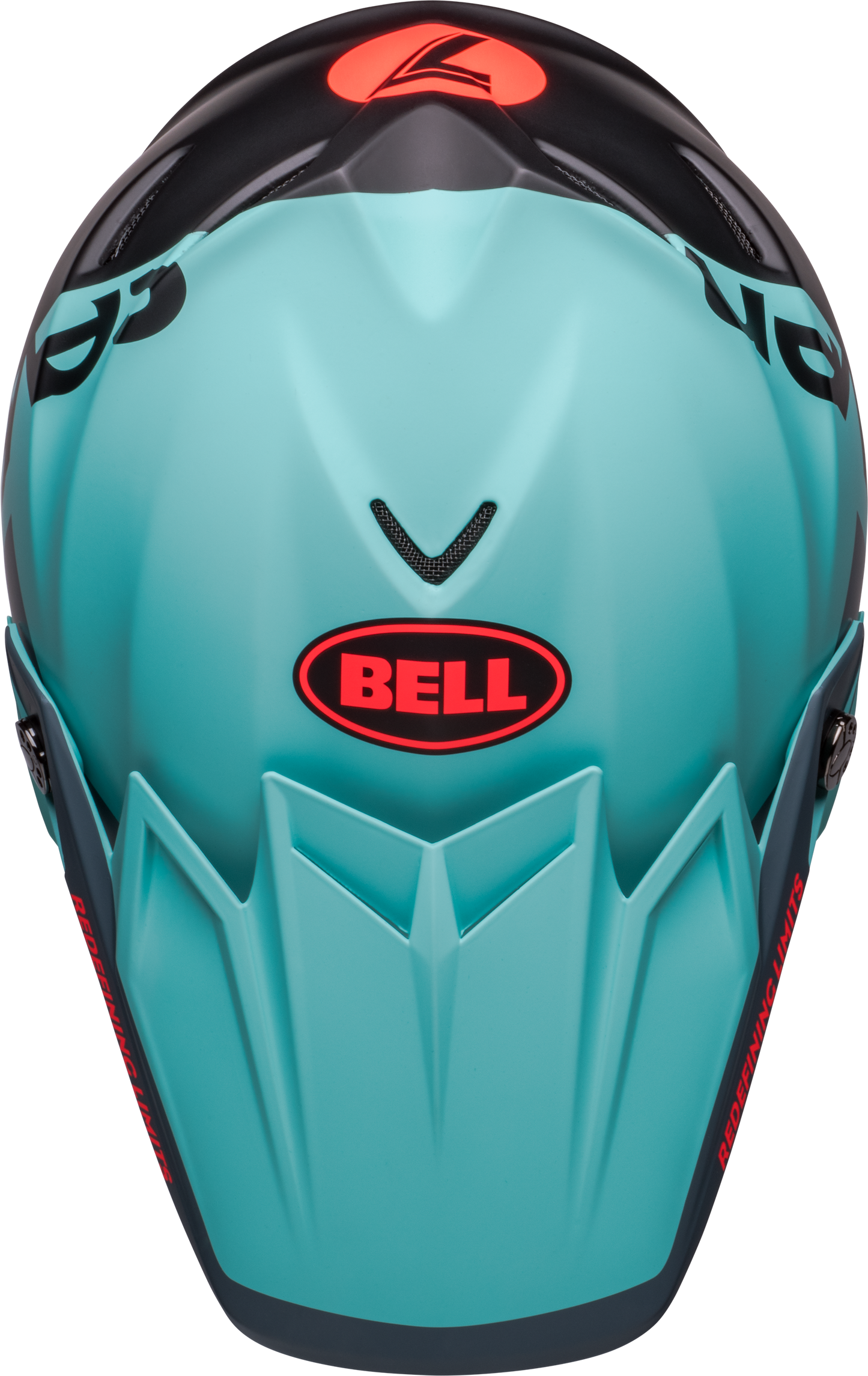 BELL 2024 LE MOTO-9S FLEX SEVEN VANGUARD MATTE AQUA/BLACK HELMET