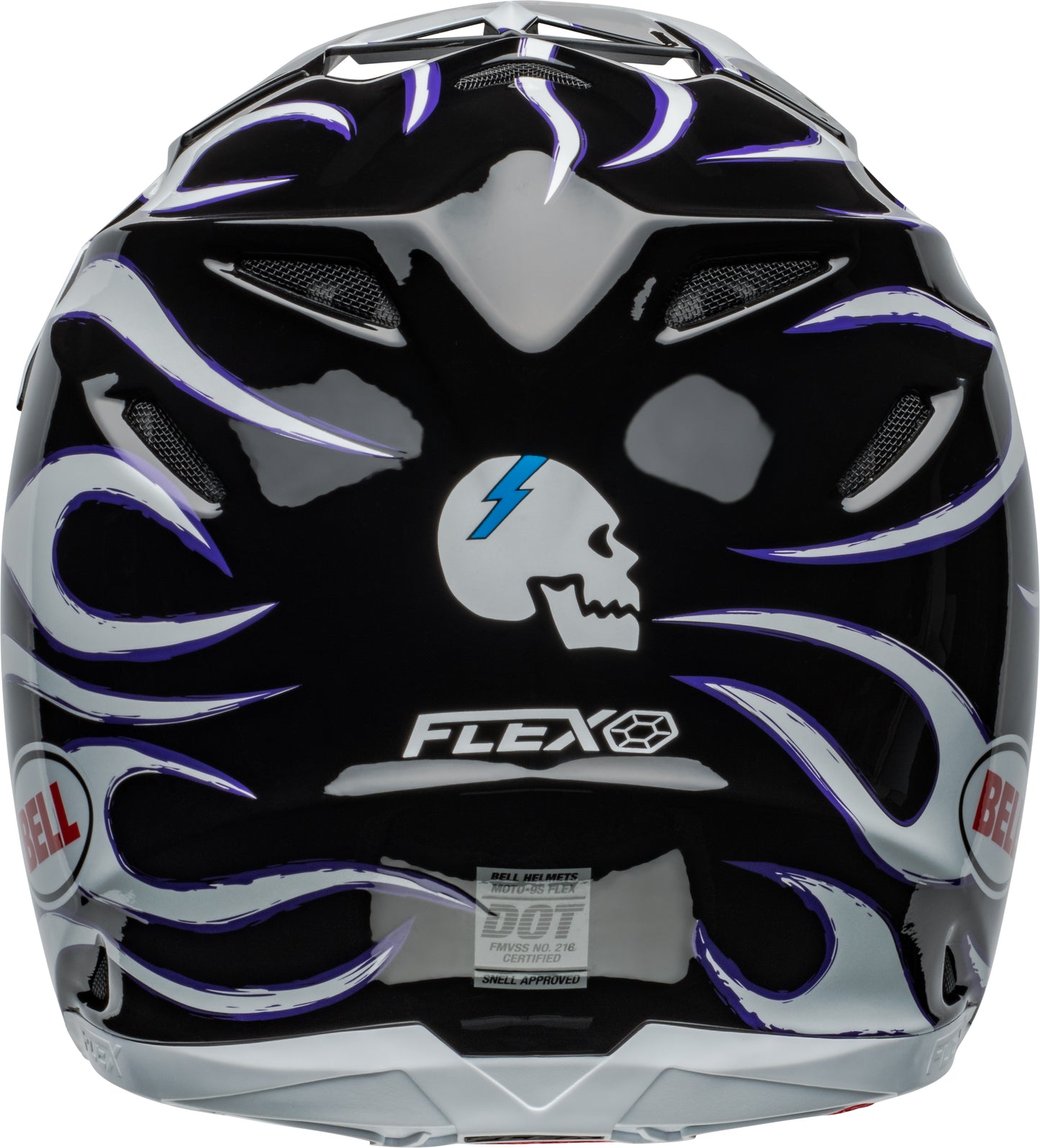 BELL 2024 MOTO-9S FLEX SLAYCO WHITE/BLACK HELMET