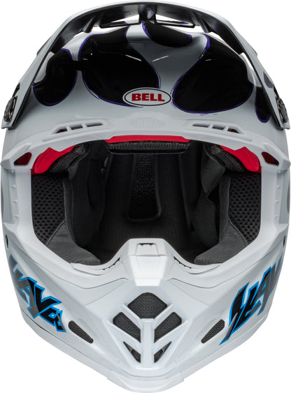 BELL 2024 MOTO-9S FLEX SLAYCO WHITE/BLACK HELMET