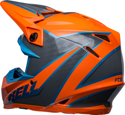 BELL 2024 MOTO-9S FLEX SPRITE ORANGE/GREY HELMET