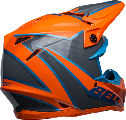 BELL 2024 MOTO-9S FLEX SPRITE ORANGE/GREY HELMET