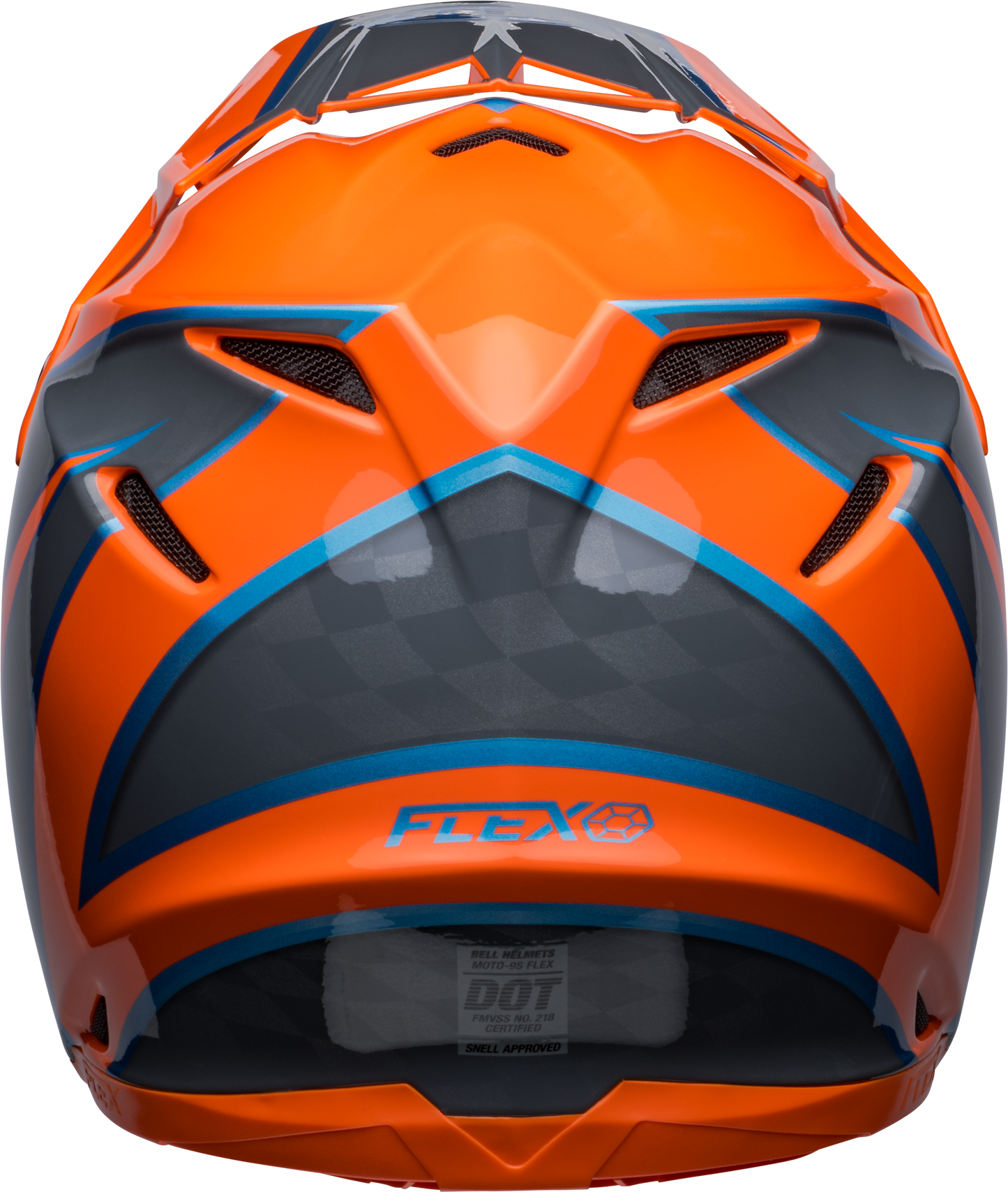 BELL 2024 MOTO-9S FLEX SPRITE ORANGE/GREY HELMET