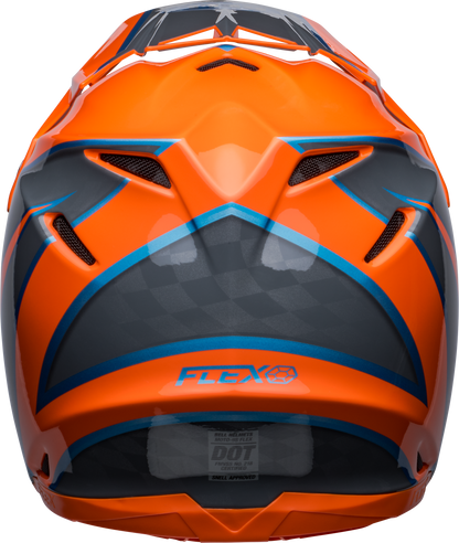 BELL 2024 MOTO-9S FLEX SPRITE ORANGE/GREY HELMET