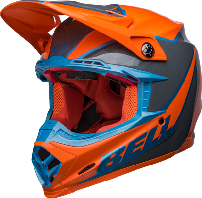 BELL 2024 MOTO-9S FLEX SPRITE ORANGE/GREY HELMET