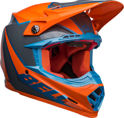 BELL 2024 MOTO-9S FLEX SPRITE ORANGE/GREY HELMET