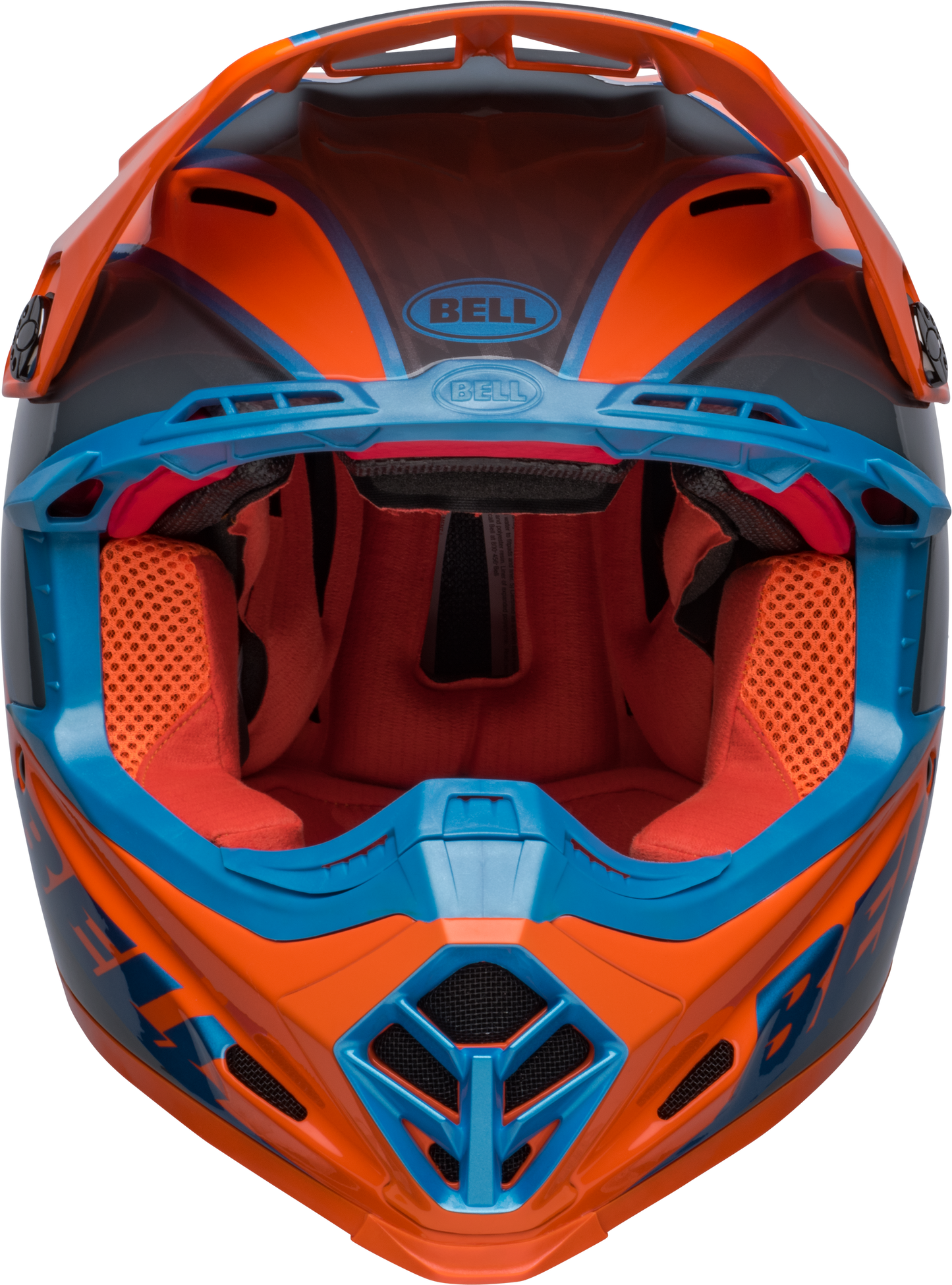 BELL 2024 MOTO-9S FLEX SPRITE ORANGE/GREY HELMET