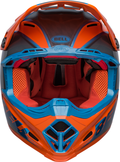 BELL 2024 MOTO-9S FLEX SPRITE ORANGE/GREY HELMET