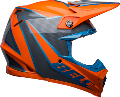 BELL 2024 MOTO-9S FLEX SPRITE ORANGE/GREY HELMET