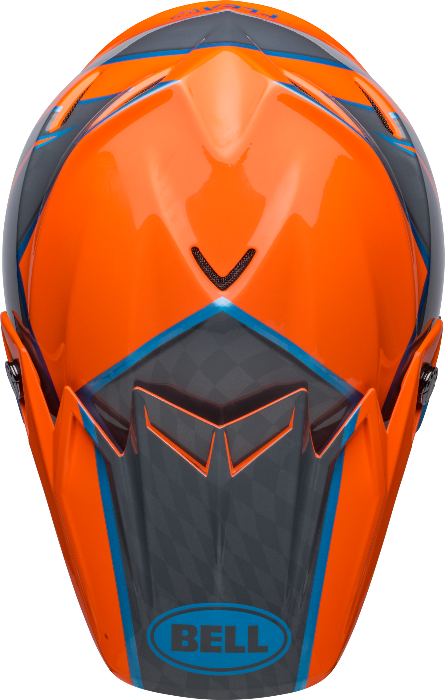 BELL 2024 MOTO-9S FLEX SPRITE ORANGE/GREY HELMET