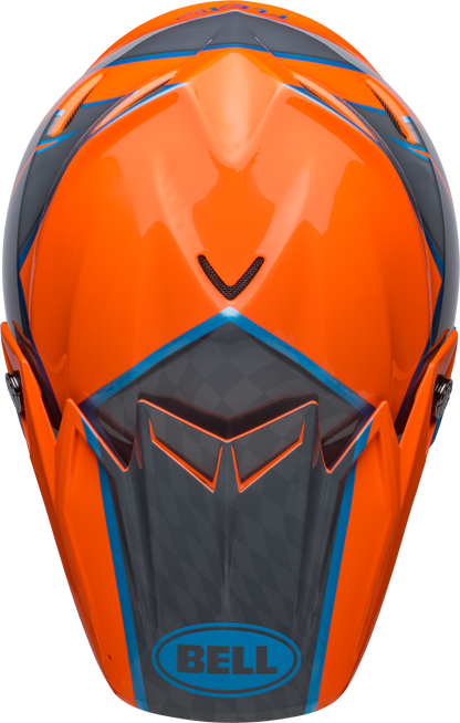 BELL 2024 MOTO-9S FLEX SPRITE ORANGE/GREY HELMET