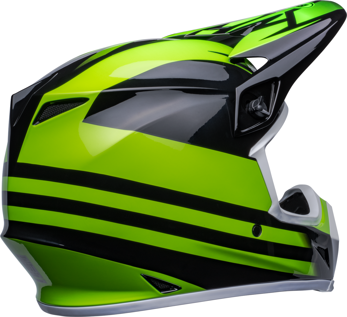 BELL 2024 MX-9 MIPS DISRUPT BLACK/GREEN HELMET