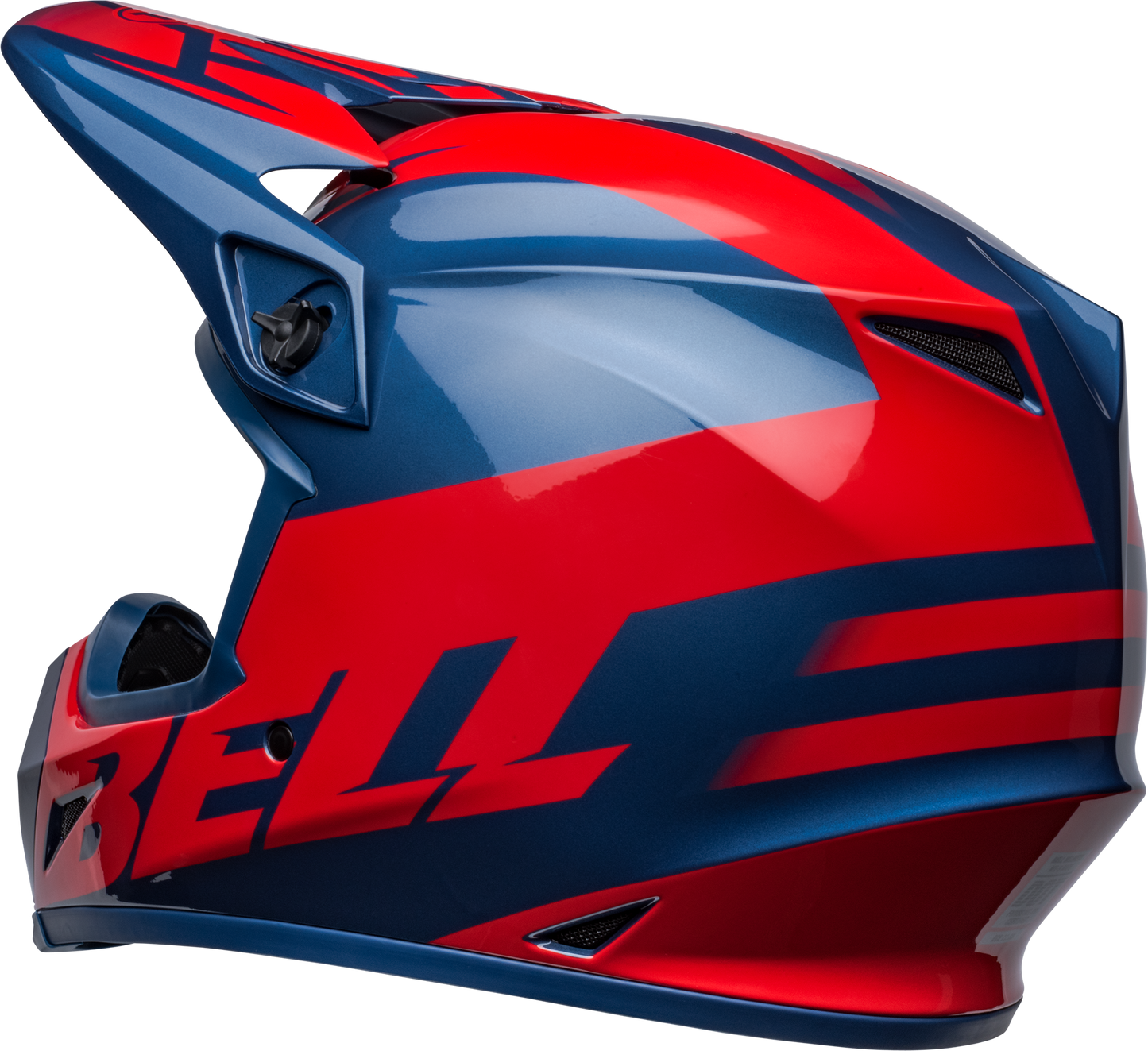 BELL MX-9 MIPS DISRUPT TRUE BLUE/RED HELMET