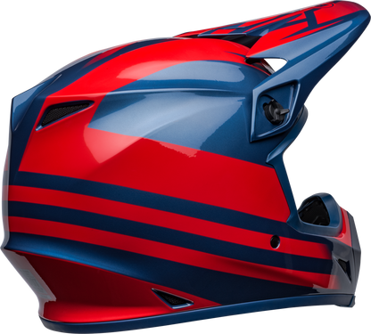 BELL MX-9 MIPS DISRUPT TRUE BLUE/RED HELMET