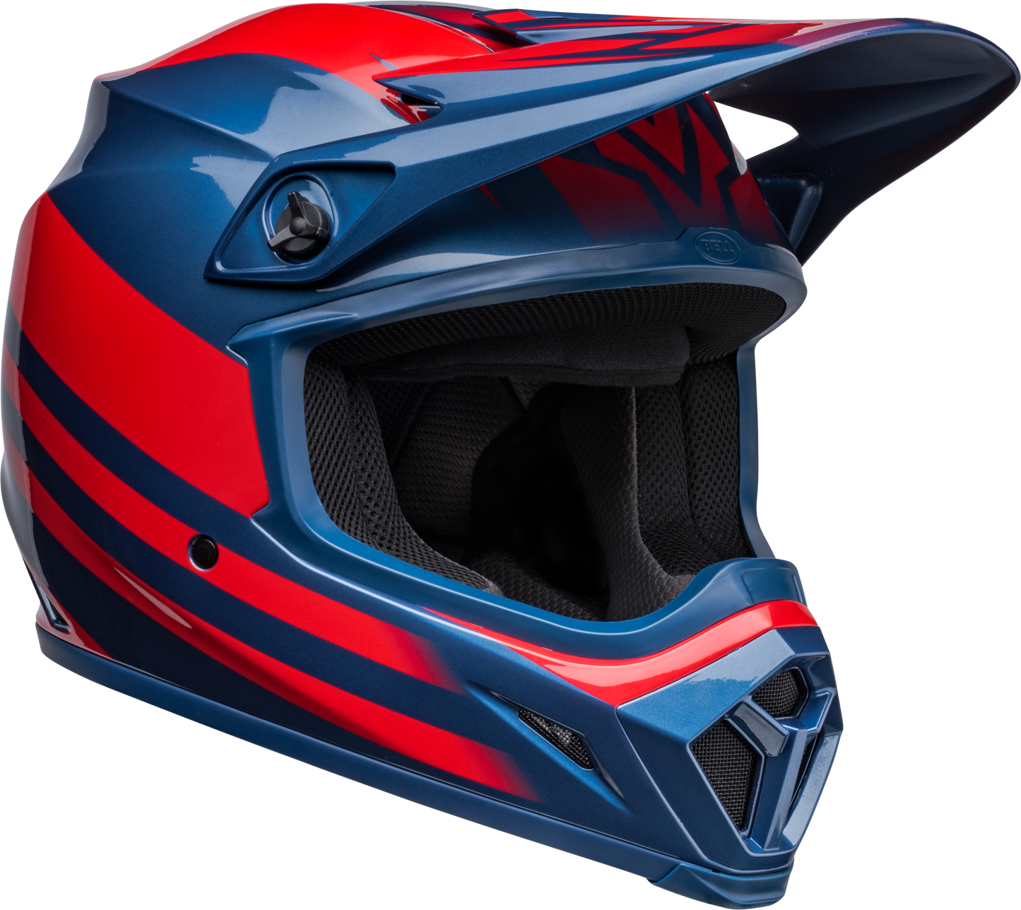 BELL MX-9 MIPS DISRUPT TRUE BLUE/RED HELMET