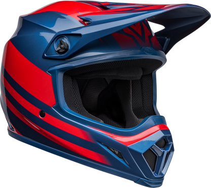 BELL MX-9 MIPS DISRUPT TRUE BLUE/RED HELMET