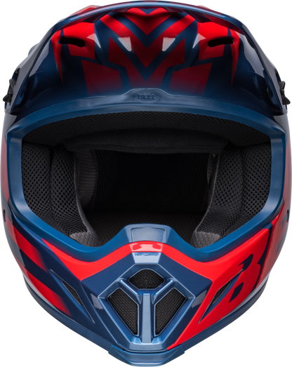 BELL MX-9 MIPS DISRUPT TRUE BLUE/RED HELMET