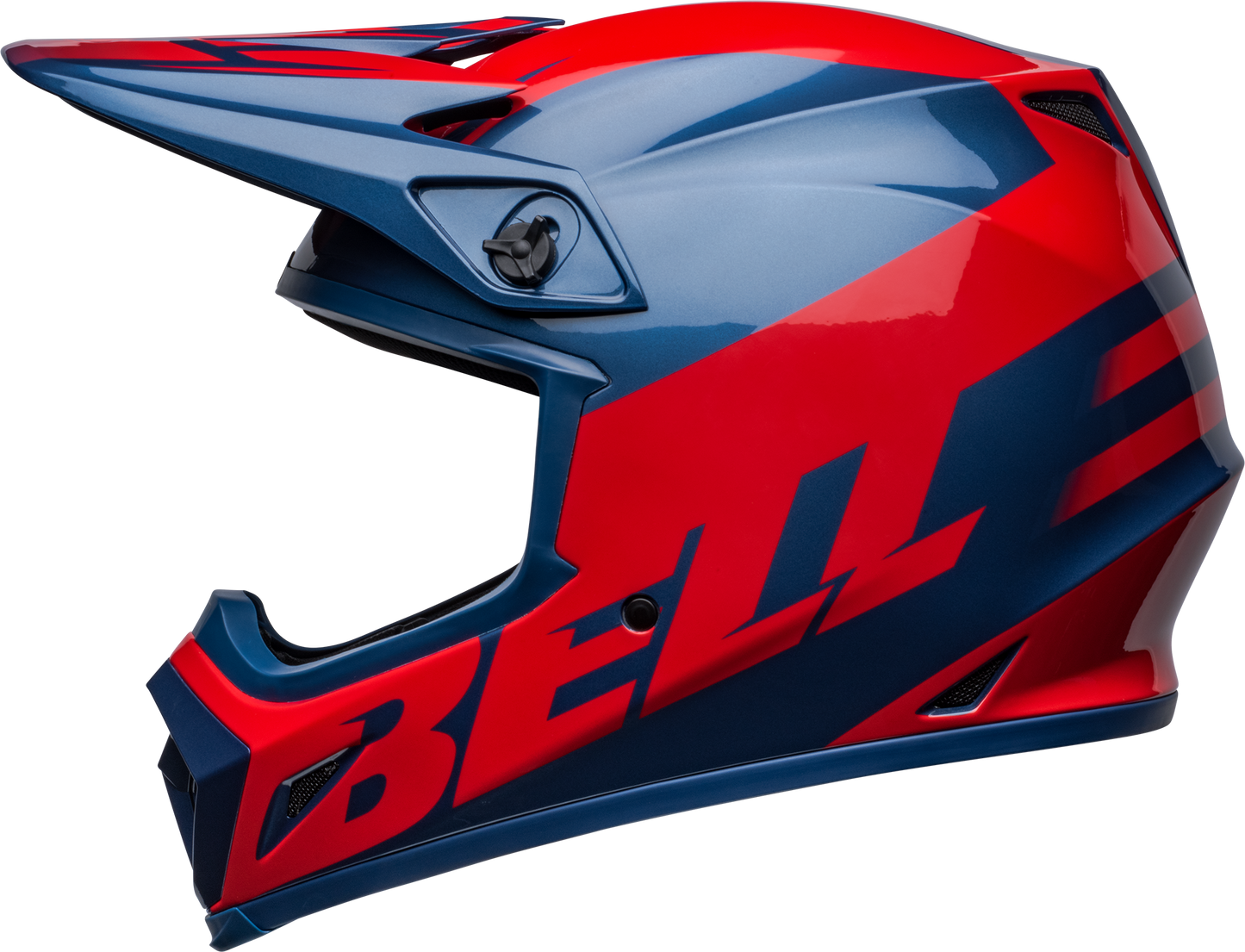 BELL MX-9 MIPS DISRUPT TRUE BLUE/RED HELMET