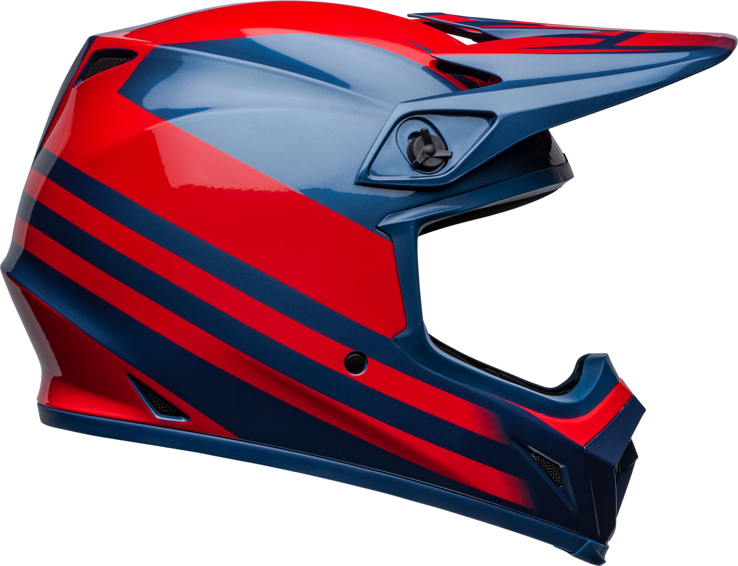 BELL MX-9 MIPS DISRUPT TRUE BLUE/RED HELMET