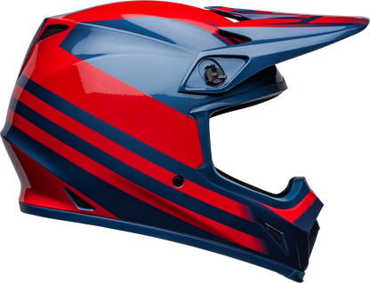 BELL MX-9 MIPS DISRUPT TRUE BLUE/RED HELMET